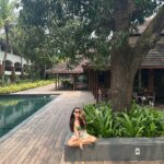 Surbhi Jyoti Instagram - Unwind days are happy days 🌿 . . . . . . . Staycationing at @aliladiwagoa With @thechartermgt Wearing @cosset.clothing @meenalrshah Alila Diwa Resorts, South Goa