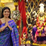 Suruchi Adarkar Instagram - सर्वमंगल मांगल्ये शिवे सर्वार्थ साधिके। शरण्ये त्र्यंबके गौरी नारायणि नमोस्तुते॥ 🪷🧿✨🙏 @planet.marathi #navratri #gratitude #blessed