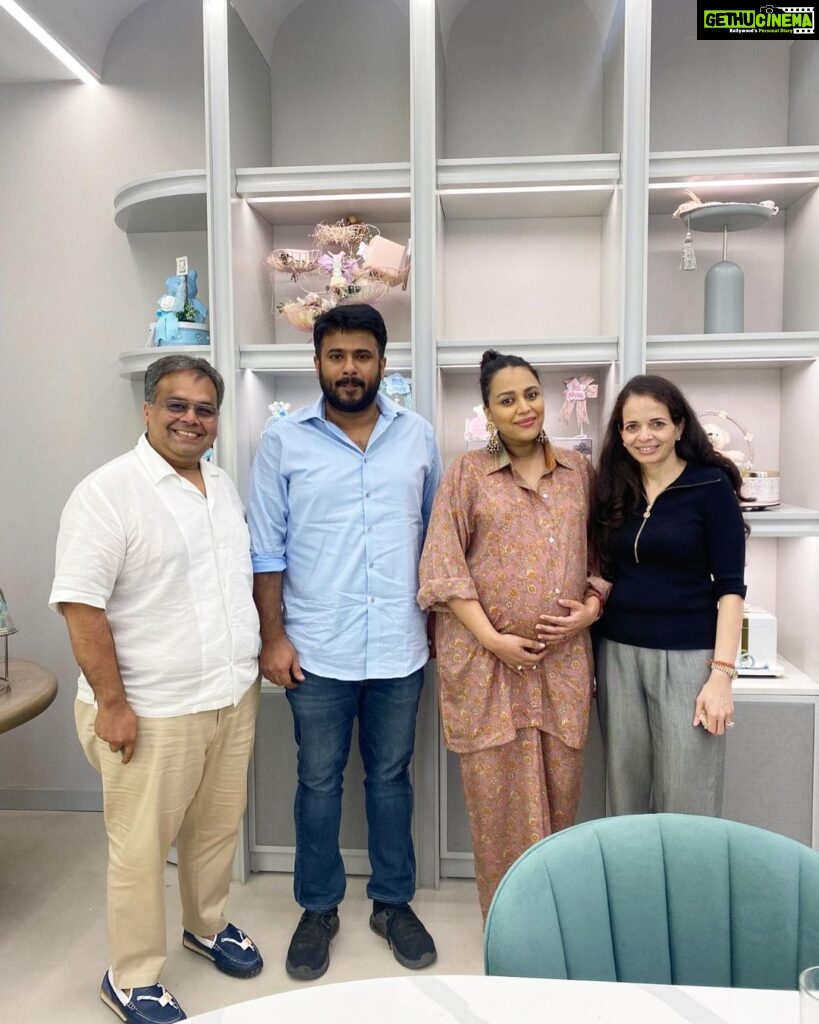 Swara Bhaskar Instagram - Got a train full of blessings and joy at the birth of our baby girl! And what better way to share our happiness than with a train full of @izzhaar_gourmet goodies 😍😋 Big thanks to @anupambansal25 @ruchita_izzhaar for envisioning and giving shape to this happy time! Thanks for spending all the time understanding us and our vibe and creating this unique piece for us! And always thank you for the CHANA BARFI 😍😍😍 Guys, to share your happiness in your own individual unique way.. GO TO IZZHAAR! 💕 #notanad #testimonial #izzhaar #swarabhasker #swarabhaskar #babyannouncement #babygift #babygiftideas #raabiyaa #swarabhaskerfanclub #congrats #blessed #newparents #luxury #luxurygifting #newparent #babyannouncementideas #izzhaarjunior