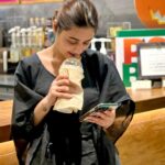 Swastika Dutta Instagram - same time next week? 🧋🖤💭 #nuttycaramellatte #allforblack #instagood #instashare #actress #tollywood #swastika #unfiltered #causals #phonebee #lemmecheckmyphonefirst😉 Coffee Shop