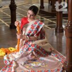 Swastika Dutta Instagram – “Kantha” is one of the oldest forms of embroidery in eastern India,especially West Bengal. Thoroughly enjoyed shooting for the “Concept Kantha” with our Very Own @t2telegraph 💙

Makeup & Hair-do by @abhijitpl2 @sanandalaha ❤️
Concept by @priyankaroy.11 ❤️
Photography @pabsclick 🤗
Today’s #t2Telegraph