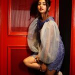 Swastika Dutta Instagram - all for @svfbrands 🦋🩵 Congratulations for the most successful 4 years of work,consistency,love and hard work team #SVFBRANDS ❤️ We enjoyed every bit of the themed success party !! More to come.. 🫶🏻😇 👗 @neelsaha_styled_by_blue 💋 @pritha_dutta_official 📸 @sahil_paswan_2646_ #svfbrands #4thanniversary #themedparty #tollywood #glamlook #bollywoodretro #actress #swastikadutta M Bar Kitchen & Cocktails