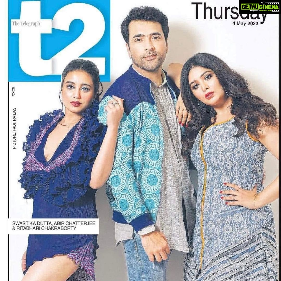 Swastika Dutta Instagram - Body Beautiful with @t2telegraph Wearing @fashionabhishek π«Άπ» #FATAFATI My next big screen release this 12th May at your nearest theatres. π¬β¨ππ«Άπ»π #windowsproduction #artireamukherjee #bikisen #mynextbigscreenrelease #fatafati #abirchatterjee #ritabharichakraborty #bodyshaming #bigscreen #society #story #thursday #entertainment #t2telegraph