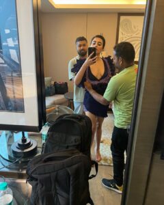 Swastika Dutta Instagram - Begin Slide Show.. ➡️

🥶💙🦋 

Wore @fashionabhishek