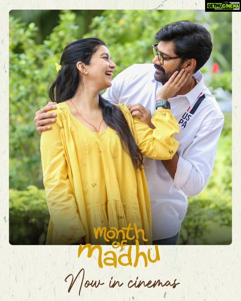 Swathi Reddy Instagram - "Feeling overwhelmed with gratitude for the love and support we've received for our film #monthofmadhu. Seeing myself on screen with my favorite people and the hard work of our team being appreciated by our audience is truly humbling. Thank you for taking the time to watch and for motivating our craftsmanship with your kind words! #grateful #filmmaking" ❤️❤️❤️ only love 💯