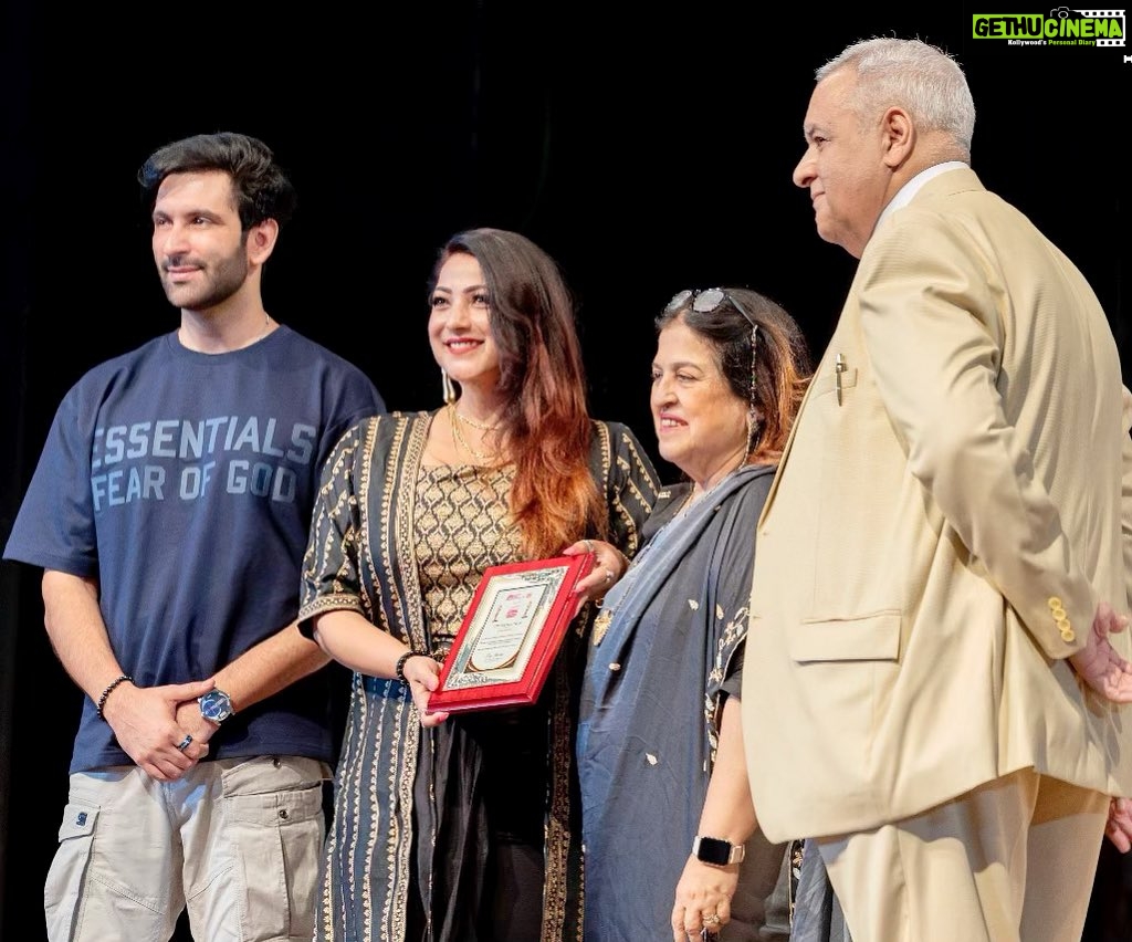 Sweety Chhabra Instagram - Thank you for this honor #awards #honor #blessedlife