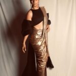 Tanishaa Mukerji Instagram - My golden lady @tanishaamukerji ✨💫 Stylist - @parikshaat Outfit - @labeld Jewellery - @gehnajewellers1 Photographer - @wadhwaniyaash #TanishaMukherjee #Photography #StyleFile #HungamaAwards #Bollywood #Diva #Diwali2023 #Fashion #Mumbai #India #Trending #Style #Diva #Stunner #Chic #BollywoodHungamaAwards #StyleCity #City #tanishamukherji #jhalakdikhlajaa #styleicon