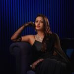 Tanvi Ram Instagram - La Vie en rose 🌹 Concept & styling @storiesbysiyahhhh Photography @jibinartist Makeup @_sanaah._ Jewls @golden_cup_fashion_jewellery Outfit @zyraclothing_ Location @azora.hotels