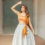 Tanya Ravichandran Instagram - Simplicity is the key note of all true elegance 😇 Stylist: @ratikhavenugopal Garments @flauntbyratikha Blouse @myurabyanithaprabhu Cam @iamvigneshjayakumar Hair @prabhakaran486