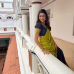 Tanya Ravichandran Instagram - Reigning my love for the timeless classic 💚🥻