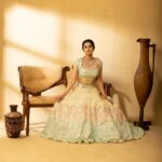 Tanya Ravichandran Instagram - ✨💛✨ Shot by @kiransa Styled by @indu_ig Outfit @diademstore.in Makeup @makeupbywanshazia Hair @prabhakaran486 Jewellery @fineshinejewels Styling team @_.nevedhitha._