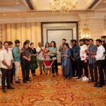 Tanya Ravichandran Instagram - Its been a successful trip! Here are #PaperRocket team success celebration stills #PaperRocketOnZEE5 @kiruudhay @sagarpentela @riseeastentertainment @zee5tamil @kalidas_jayaram @nirmal.palazhi @gourigkofficial @kaaliactor #ChinniJayanth @poornimabhagyaraj @sidsriram @simonkking @dharankumar_c @svedshanker @ramyanambessan #kukarthik @leelavathi_kumar @richardmnathan @editorkishore @thinkmusicofficial @lyricist_vivek @teamaimpro @kailasam.geetha