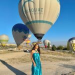 Tanya Sharma Instagram – “Love at the lips was touch
As sweet as I could bear
And once that seemed too much
I lived on air.”

#turkey #cappadocia #hotairballoon #tanyasharma #gown #instagram #instafashion #gratitude