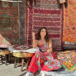 Tanya Sharma Instagram – Il put you through hell just to know me yeah yeah🔥
One girl = zillion moods 
.
.
Wearing – @a_trolley_ofclothes #fashion #instagood #cords #orange #cappadocia #turkey #travel #tanyasharma #picoftheday #ootd #travelfashion Underground City, Cappadocia