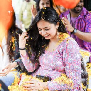 Tarjanee Bhadla Instagram - The best day of promoting 3 EKKA! 
Visnagar you were great!.
.
.
.
Beautiful dress by @designer_ketan.
.
.
.
Photos by @karangurjarfilms
