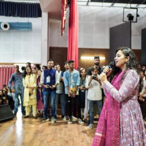 Tarjanee Bhadla Instagram - The best day of promoting 3 EKKA! 
Visnagar you were great!.
.
.
.
Beautiful dress by @designer_ketan.
.
.
.
Photos by @karangurjarfilms