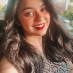 Tarjanee Bhadla Instagram - Take the world and paint it red! ❤️