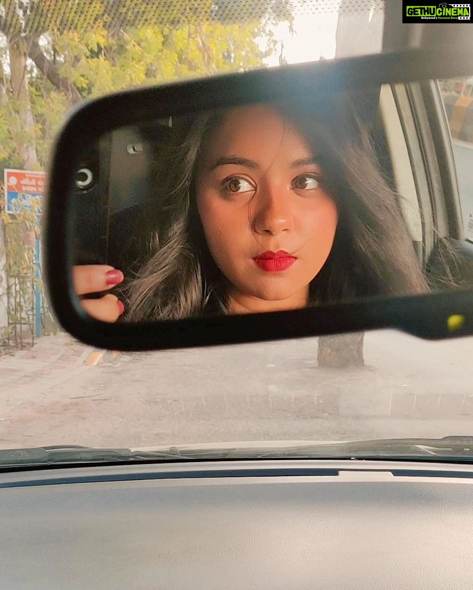 Tarjanee Bhadla Instagram - Take the world and paint it red! ❤️