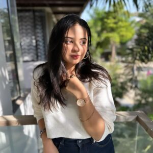 Tarjanee Bhadla Instagram - White wash 🤍
.
.
.
.

#WhiteOutfit
#ClassyStyle
#GujaratiActress
#FashionInspiration
#StyleGoals
#FashionistaLife
#ElegantAttire
#FashionForward
#Trendsetters
#DesiDivas 
#IndianFashion
#InstaFashion
#CelebStyle 
#GlamorousGirls 
#FashionFeels 
#FashionDiaries 
#Fashionable Femme