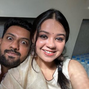 Tarjanee Bhadla Instagram - Happiest Birthday @mitragadhvi 🫶🏻
Thank you for being the best BHURIYO! 
I’ll always miss the shoot and the promotions days 🥹
Thank you for being best buddy and thank you for jhelling me on set as how it is seen in the last picture! 

May you have many more successes and may you achieve all your dreams especially the ones that came in tarot Patti! 

Happy birthday buddy! 
Have a blast 💥