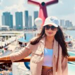 Tasnia Farin Instagram - En Route to the Bahamas @carnival