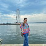 Tasnia Farin Instagram - Sunny day Gaylord National Harbor Pier