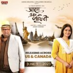 Tasnia Farin Instagram - National Award Winning Director @atanugsh1208's directorial #AaroEkPrithibi, An Eskay Movies Production, is going to have Global Theatrical Release on June 9th, 2023 for the audience of the US & Canada Featuring: @tasnia_farin, @shaheb_bhattacherjee_official @kgunedited, @aninditaa_bose Written & Directed by: @atanugsh1208 Presented by : #AshokDhanuka @himukol