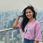 Tasnia Farin Instagram - A game King Power Mahanakhon Skywalk