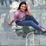 Tasnia Farin Instagram - A game King Power Mahanakhon Skywalk