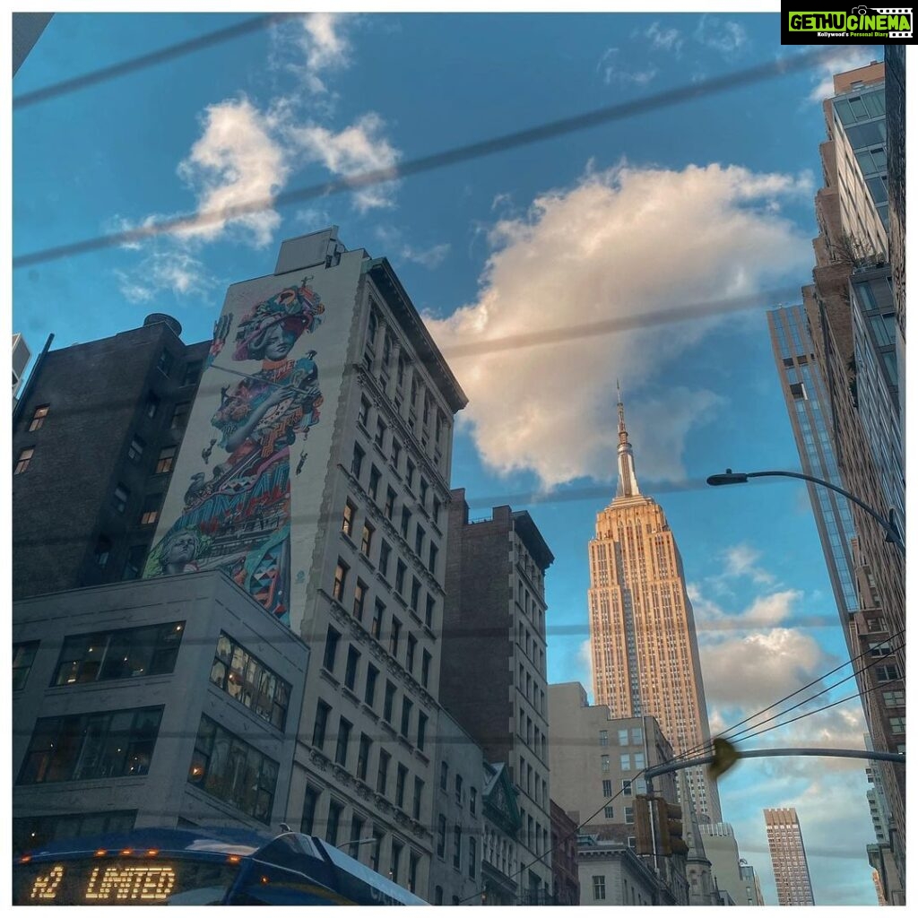 Tasnia Farin Instagram - Through my window Manhattan, New York
