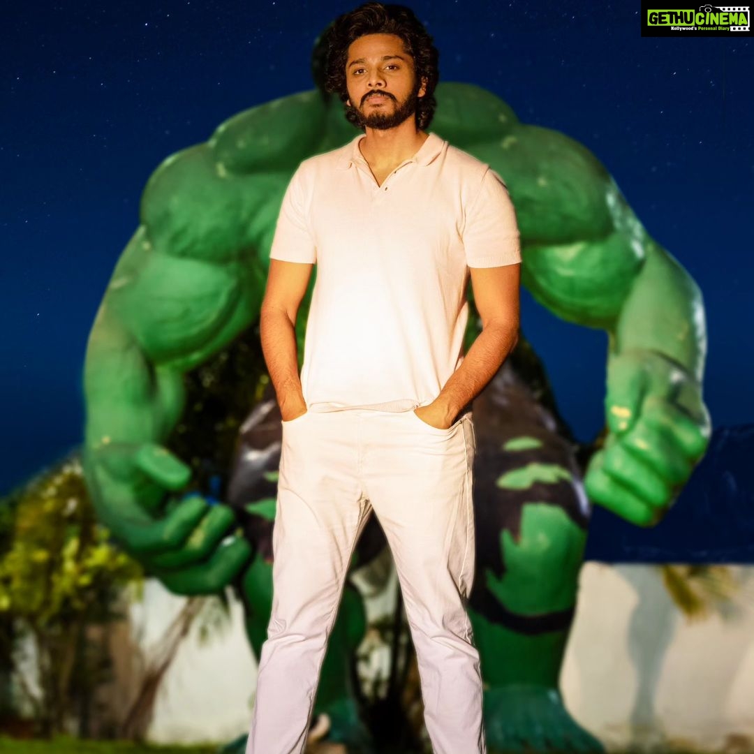 Teja Sajja Instagram - When you have the Power you don't need muscles to be a SuperHero 😉 #HanuMan