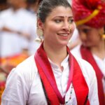 Tejaswini Pandit Instagram - All Expressions 😍 @tejaswini_pandit . ताशांच्या कडकडातात ढोलांचा बेधुंद आवाज.🔥 . पथक- @kalaawantdholpathak . . Shot By - @shyam_gandhi_photography 📸 . #dholtasha #ganpatibappamorya #pune #ganpatiphotography Pune, Maharashtra