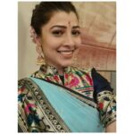 Tejaswini Pandit Instagram - #GanpatiFeels💙 #festivevibes #tejaswinipandit #marathimulgi