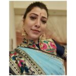 Tejaswini Pandit Instagram - #GanpatiFeels💙 #festivevibes #tejaswinipandit #marathimulgi