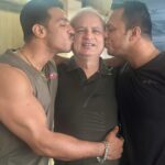 Thakur Anoop Singh Instagram – Happy Birthday Daddy Cool 😎 🔥 🤗 🥂 

We love you! ❤️