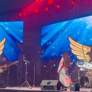 Tia Bajpai Instagram - As an actor, I live for the thrilling 'Camera, Lights, Action' cue, and as a singer, there's nothing quite like the electric vibe when the band starts jamming. 
Being a creative soul means rocking more than one talent with absolute finesse!