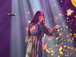 Tia Bajpai Instagram - As an actor, I live for the thrilling 'Camera, Lights, Action' cue, and as a singer, there's nothing quite like the electric vibe when the band starts jamming. 
Being a creative soul means rocking more than one talent with absolute finesse!