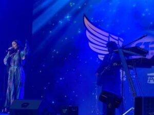 Tia Bajpai Instagram - As an actor, I live for the thrilling 'Camera, Lights, Action' cue, and as a singer, there's nothing quite like the electric vibe when the band starts jamming. 
Being a creative soul means rocking more than one talent with absolute finesse!
