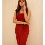 Tina Datta Instagram - Red ❤️Hot 🔥Fire ❤️‍🔥 You ready for what's coming on your feed? #Mami2023 #ClosingNight @mumbaifilmfestival . . . #jiomamimumbaifilmfestival #lookbook #tinakastyle #tinadatta