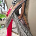 Tisca Chopra Instagram - It’s National Handloom Day .. A day to deeply honour the millions of weavers and crafts people of India .. A flourishing trade that was systematically destroyed by the British to facilitate the sale of their machine made fabrics back to India .. But what is joyous is that Indian handlooms are gaining their glory back .. From 2016-17, India was exporting 95% of the world’s handloom .. The estimated growth of the handloom sector in the current year is at 10% .. Here’s to the weavers, families and villages who pour their love into unique weaves, that we wear with pride and joy .. Wearing a #chanderi sari to reimagine how it can be worn .. #nationalhandloomday #indian #withpride #handloom #handloomsaree #handloomsofindia #silk #kanchipuram #chanderi #venkatgiri #banarasi #pochampally #patola #mangalagiri #baluchari #kosa #bhagalpuri #ikat #sambhalpuri #lepcha #kasavu #numdha #paithani #kunbi #kimkhab #kani #pachedi #thelistisendless