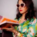 Tisca Chopra Instagram - Glassy girl .. All my stunning shades and glasses by @birchposh Edited by @janapahchana 📸 @manualpixels #glasses #glassesgirl #girlswhowearglasses #shades #eyewear #reels