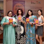 Tisca Chopra Instagram - The launch of #whatsupwithme with my wonderful editor @bhargava_vidhi at @westland_books @red_pandaindia along with my darling @kiranmanral who so warmly took over the session impromptu.. Thanks @titlewavesbookstores for hosting us .. Thanks also to my fav crew @crazypree @suparnachatterjee @saki_68 @guraab who made the evening full To my best bud and husband @flywrite26 who is forever a solid cheerleader.. And finally to my darling Tara to whom the book is dedicated .. To all other young girls who need help navigating puberty.. the book is yours with all my love .. #bookstagram #book #bookishlove #puberty #mensturation #period #girls #reddot #preteen #teens #pimples #people #parenting #parents