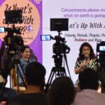 Tisca Chopra Instagram - The launch of #whatsupwithme with my wonderful editor @bhargava_vidhi at @westland_books @red_pandaindia along with my darling @kiranmanral who so warmly took over the session impromptu.. Thanks @titlewavesbookstores for hosting us .. Thanks also to my fav crew @crazypree @suparnachatterjee @saki_68 @guraab who made the evening full To my best bud and husband @flywrite26 who is forever a solid cheerleader.. And finally to my darling Tara to whom the book is dedicated .. To all other young girls who need help navigating puberty.. the book is yours with all my love .. #bookstagram #book #bookishlove #puberty #mensturation #period #girls #reddot #preteen #teens #pimples #people #parenting #parents