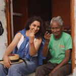 Tisca Chopra Instagram - Shri Heera Lal, 85, irons clothes for living and was all smiles when I asked him to pose with me .. He still works 8/10 hours a day because ‘kaam nahin karenge toh kya karenge?’ He takes a break to have chai at precisely 4pm. He declined my offer to have a chai at 3pm, but was happy to watch our shoot and talk with me .. As we chatted, he told me his only son passed away less than 15 days ago, with a heart attack.. He was so matter of fact about it, as if the the cosmic rhythm of life and death was made apparent to him, as if he knew he would meet his son again sooner or later .. What I learnt from Mr Heera Lal is calm acceptance in the face of both upturns and downswings, and to continue working. And to have a fixed time for chai .. #heroheeralal #hero #india #stories #india #storyteller #inspiration Dehradun The City Of Love