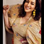 Tisca Chopra Instagram - Glow up with @rahulmishra_7 .. 💎 @bijouxbypriya 📸 @aa_mediaprojects #glowup #couture #fashion #style #event #takingwithtisca #guiltyofbeingawoman #whoreadshashtagsanyway