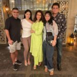 Tisca Chopra Instagram - When @mayurarorarealtor & @lifestyleexplorer come visiting .. the good times come rolling .. Trust at @flywrite26 to make it a party .. #lafamilia #fam #lebanese #food #love