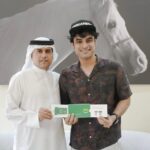 Tovino Thomas Instagram - Thank you UAE for the love and honor! Humbled and forever grateful !! Special thanks to Lieutenant Colonel @masoud_alhammad 🤗 #essadcard #uae @emiratesfirst @jamadusman Dubai, United Arab Emirates