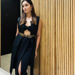 Tridha Choudhury Instagram – Lyrics and style on point 🖤

Black outfit @lazostore.in 
@alistclub 🖤

Styled by @intriguelook 🖤

#stylewithtridha #styleinspo #weekendoutfit #delhi #delhigram #delhifashion Delhi, India