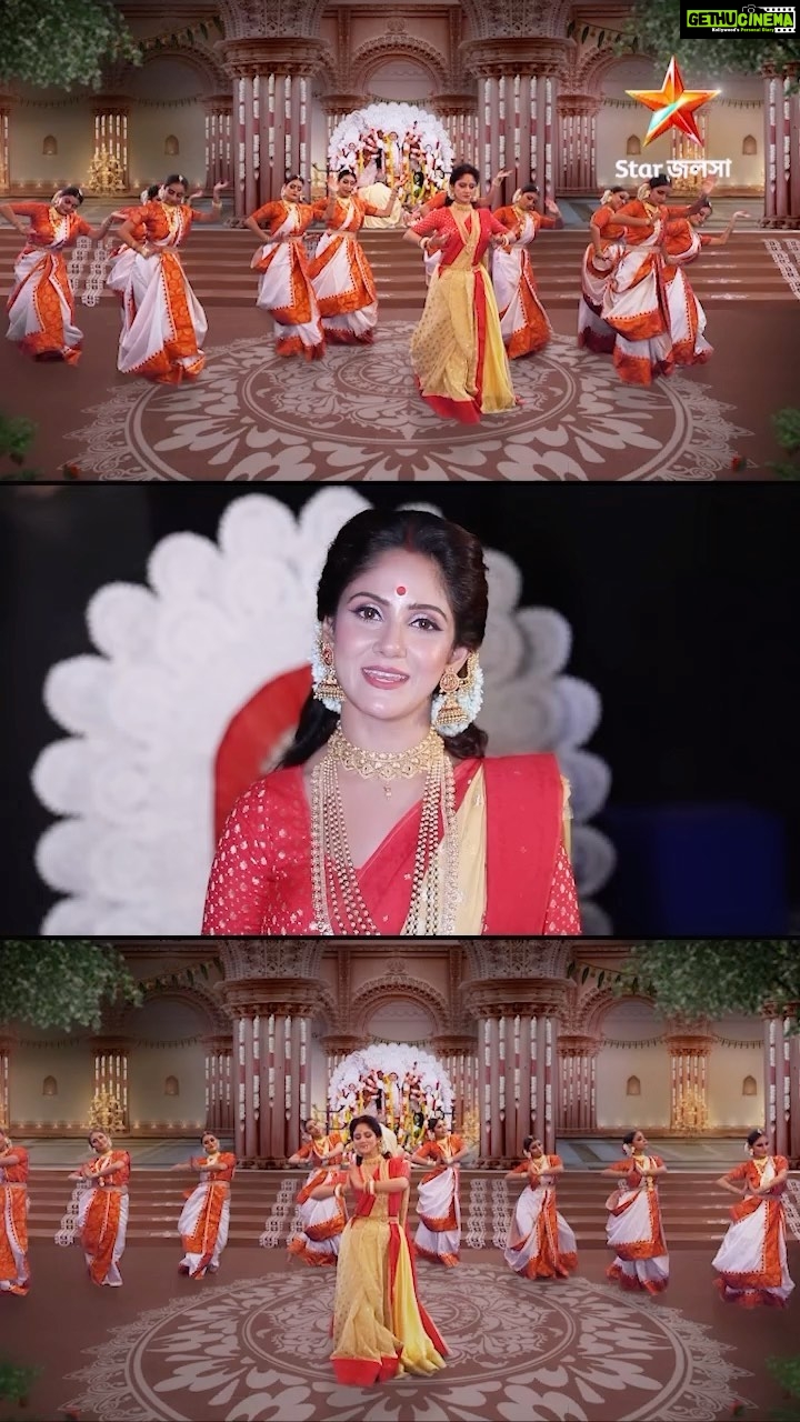 Trina Saha Instagram - 14 অক্টোবর, শনিবার মহালয়ার পুন্যলগ্নে দেখুন ‘যা দেবী সর্বভূতেষু’ ঠিক ভোর 5 টায়। #যাদেবীসর্বভূতেষু #স্টারজলসা #StarJalsha