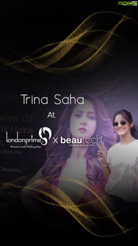 Trina Saha Instagram - The Queen of Glam, @trinasaha21 graced the @beautechexpo X @londonprimeindia, the biggest beauty expo in Kolkata.β€οΈπ₯° Her arrival stirred an instant excitement and she brought power packed energy to the stage. There much to learn from the czarina of Bengali silver screen as she highly recommended and appreciated makeup tools from London Prime.πβ Trina did not just stop there but gave amazing makeup tips, spoke about beauty trends, makeup hacks, styling.π Create makeup artistry with makeup tools from London Prime.β¨ Discover amazing tools from www.londonprimecosmetics.com . . . #makeup #makeuptips #beauty #makeuphacks #makeupartist #makeuptools #luxurymakeup #makeupproducts #makeupcollection #makeupartist #londonprimecosmetics #londonprimeindia #LondonPrime
